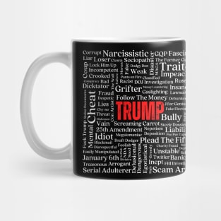 Trump Wordcloud Mug